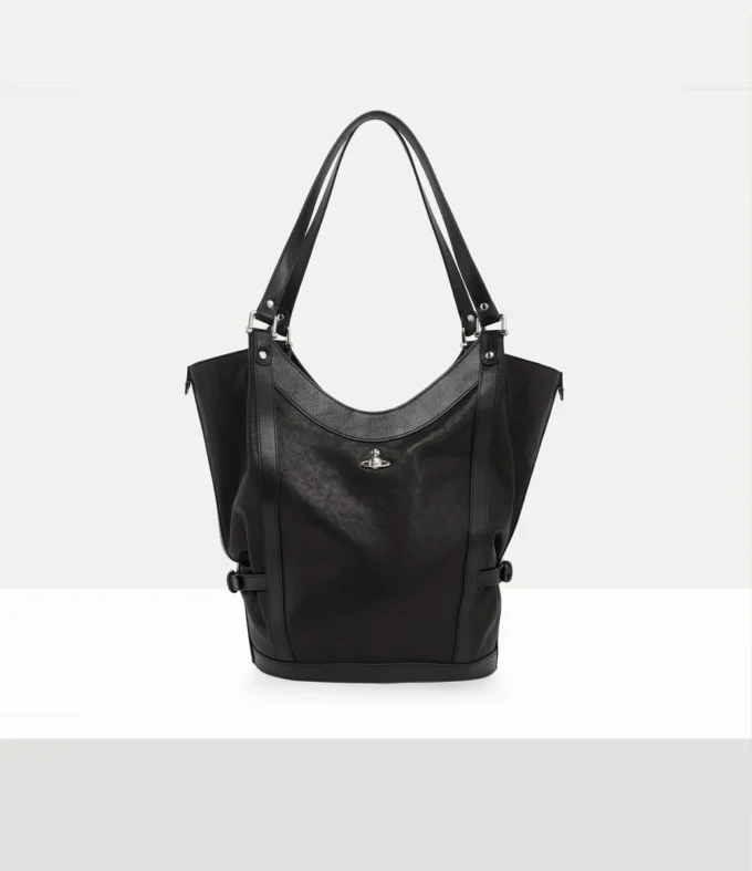 Borsa a tracolla grande Olive