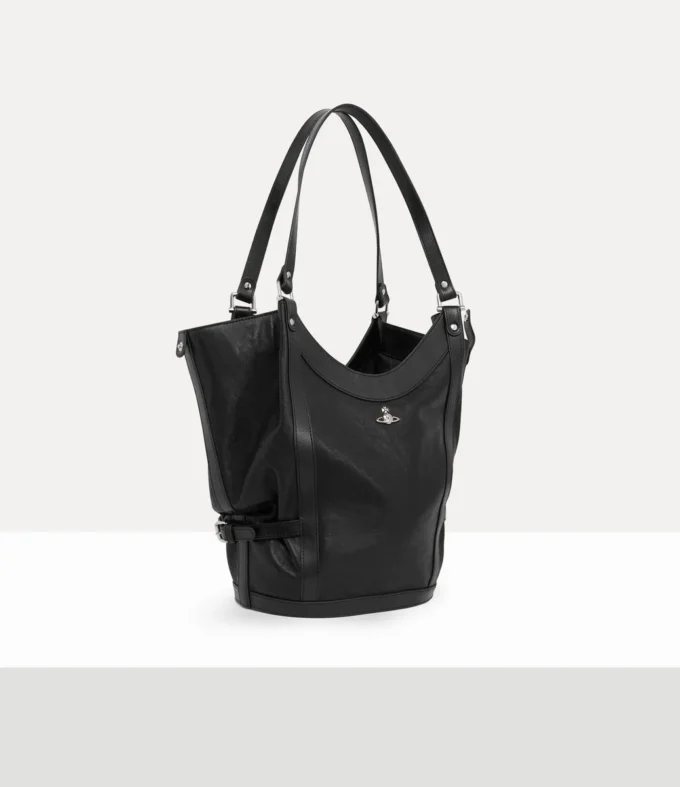 Borsa a tracolla grande Olive