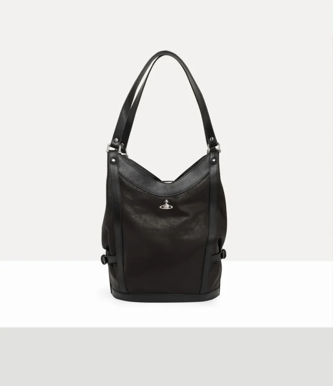 Borsa a tracolla grande Olive