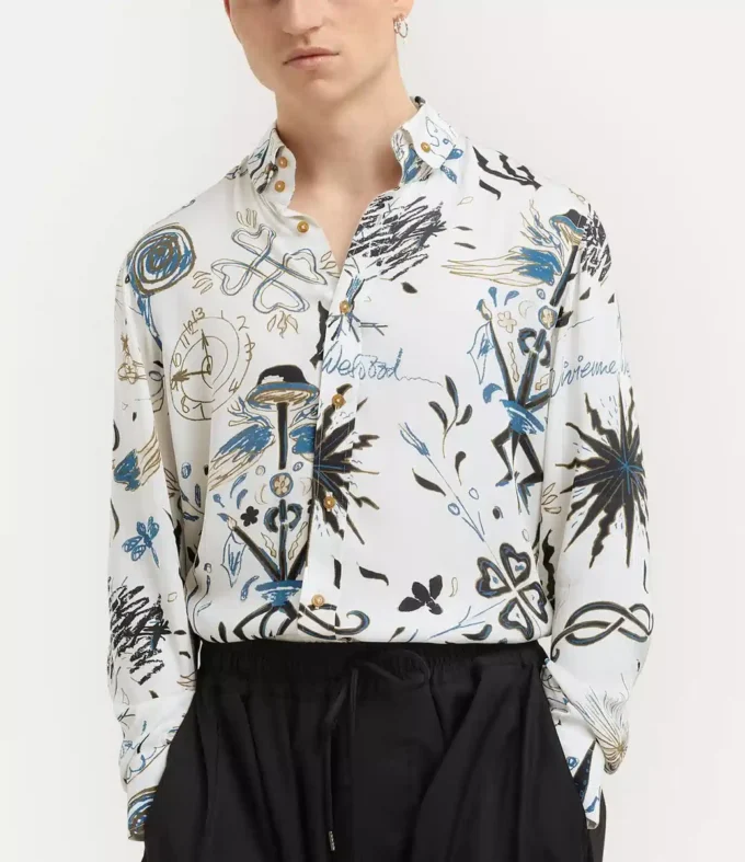 Camicia Krall a due bottoni