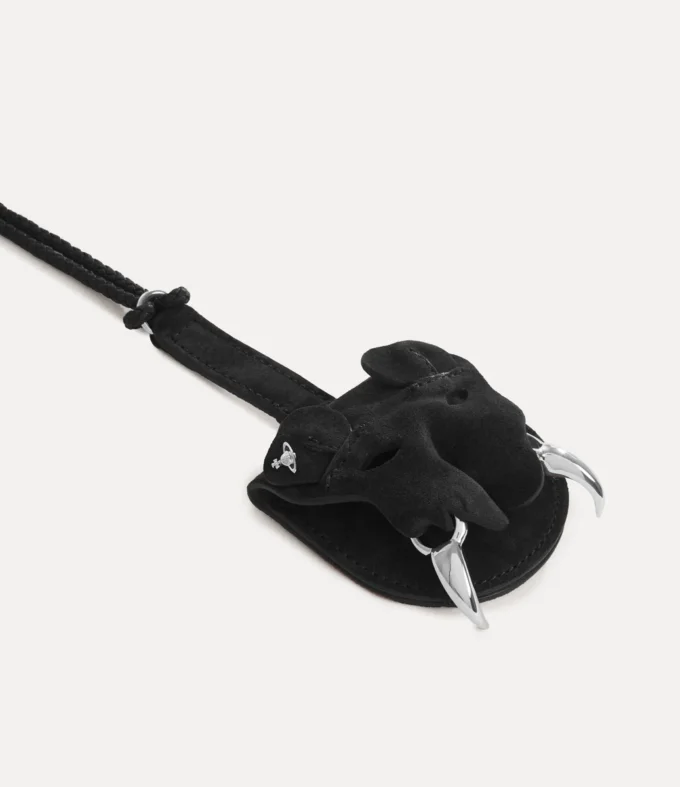 Cinturino con ciondolo testa di tigre