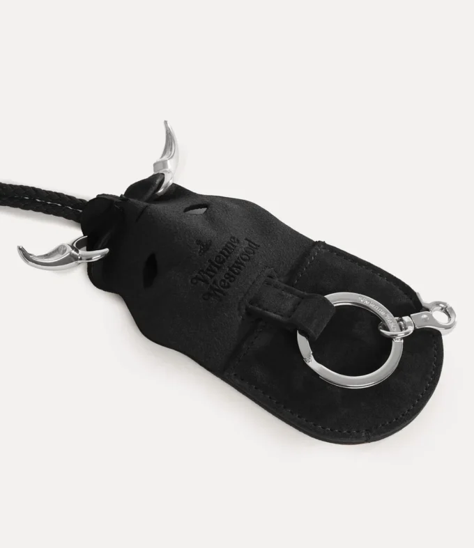 Cinturino con ciondolo testa di tigre