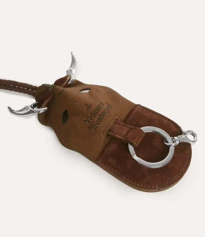 Cinturino con ciondolo testa di tigre