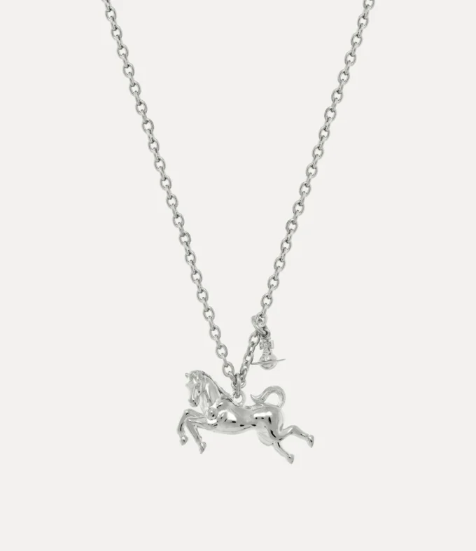 Collana con pendente Man. Cheval