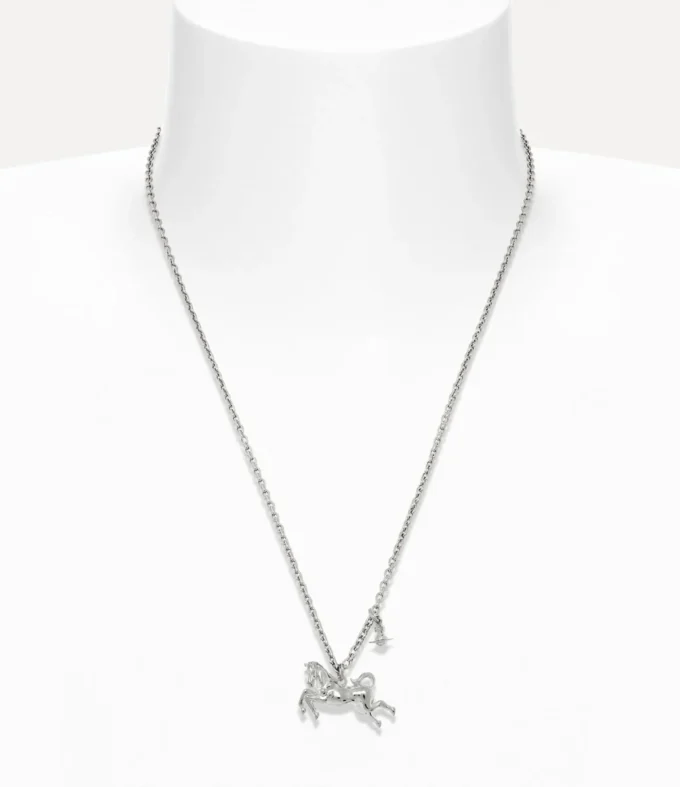 Collana con pendente Man. Cheval