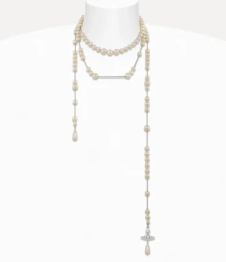 Collana di perle rotte