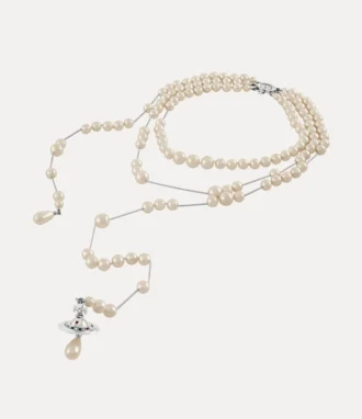 Collana di perle rotte