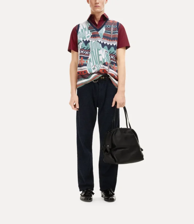 Gilet Broken Fair Isle Gilet Broken Fair Isle