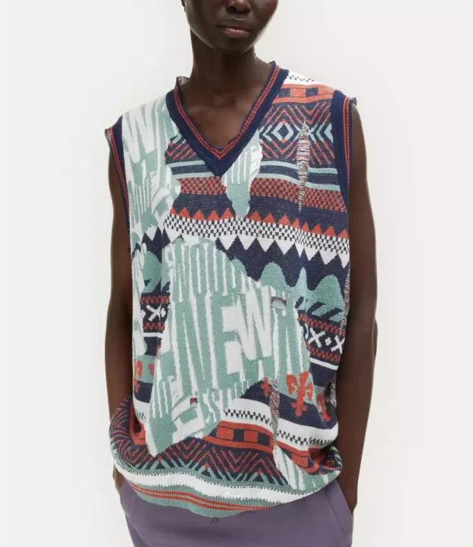 Gilet Broken Fair Isle Gilet Broken Fair Isle