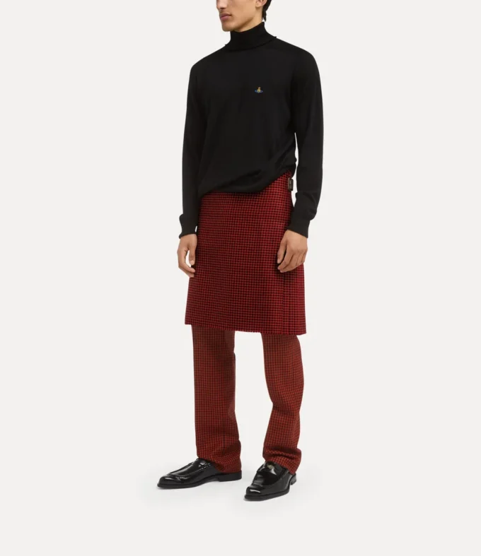 Maglione a collo alto Fisherman