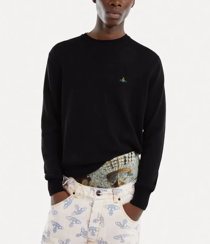 Maglione Alex con collo rotondo