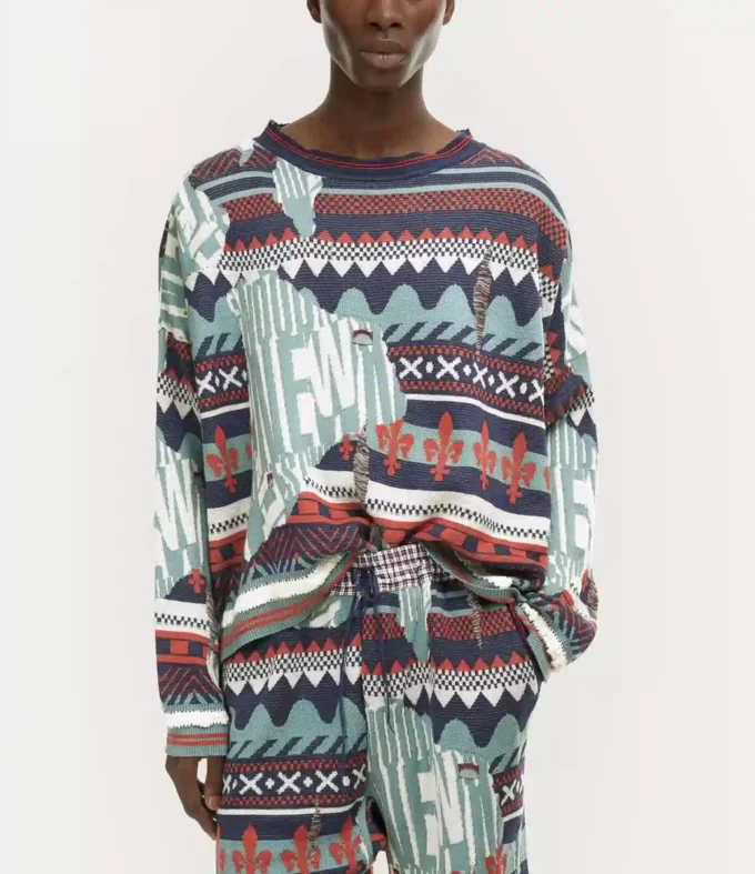 Maglione Broken Fair Isle