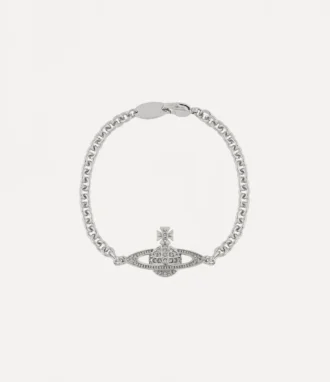 Man. Bracciale con catena a bassorilievo mini