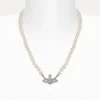Man. Collana Mini Bas Relief Pearl
