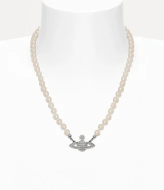Man. Collana Mini Bas Relief Pearl
