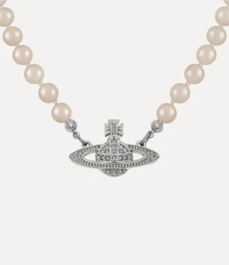 Man. Collana Mini Bas Relief Pearl