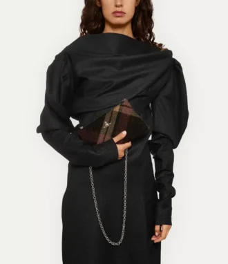 Pochette piccola piatta con zip