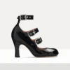 Scarpe Animal Toe Three-Strap