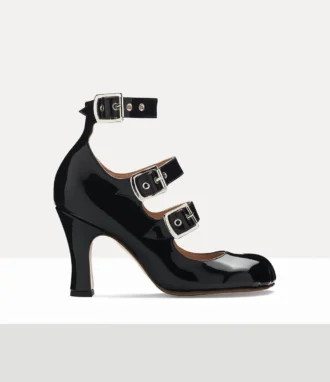 Scarpe Animal Toe Three-Strap