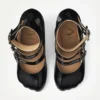 Scarpe Animal Toe Three-Strap