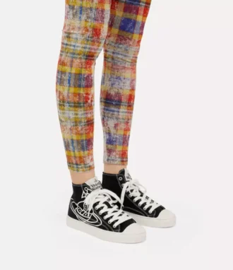 Scarpe da ginnastica alte in tela