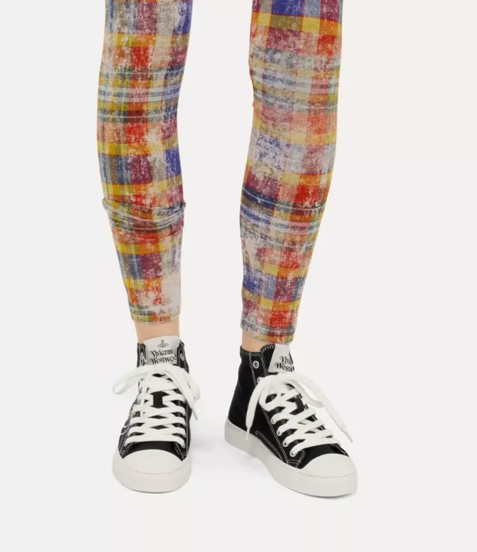 Scarpe da ginnastica alte in tela