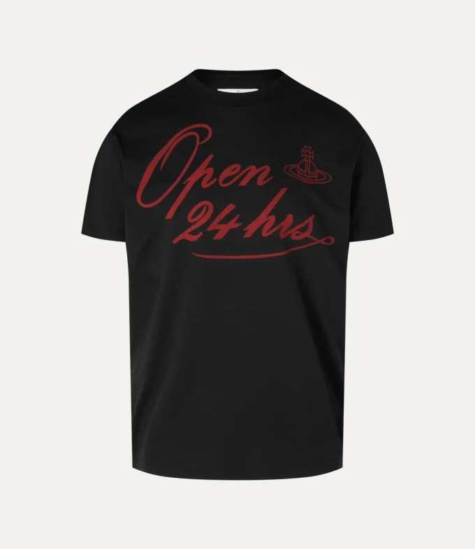 T-shirt classica Open 24 Hours